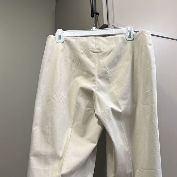 Brunello Cucinelli Cream Ankle Pants - Picture 6 of 12